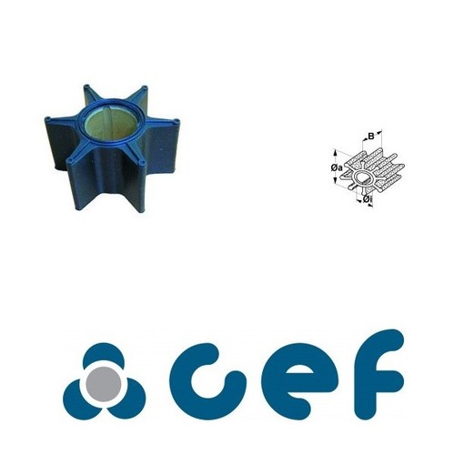 Cef impeller honda - cef, bf10